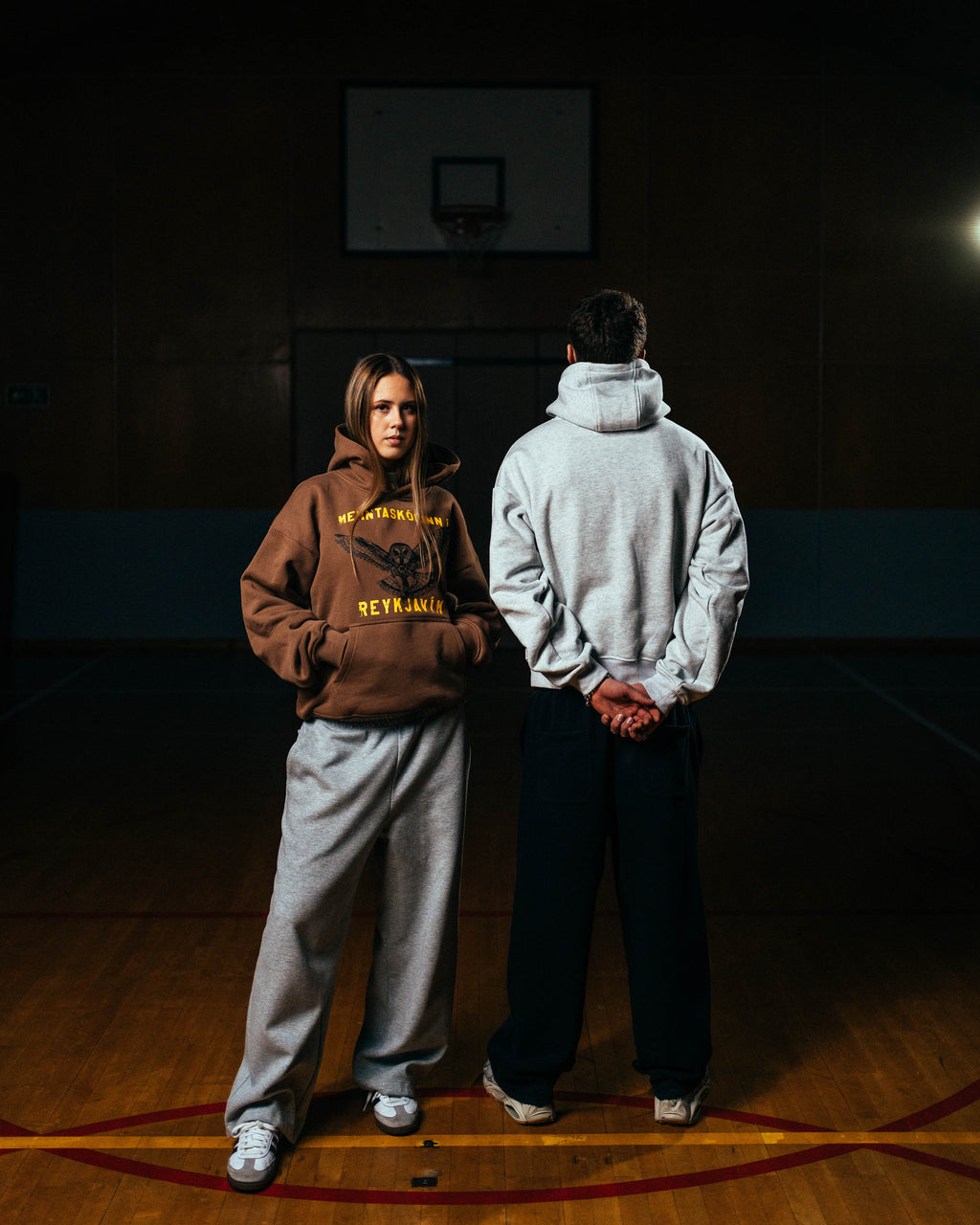 Brown Collegiate Hoodie - MR