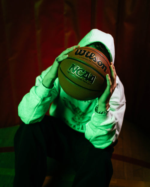 Gray Collegiate Hoodie - MR