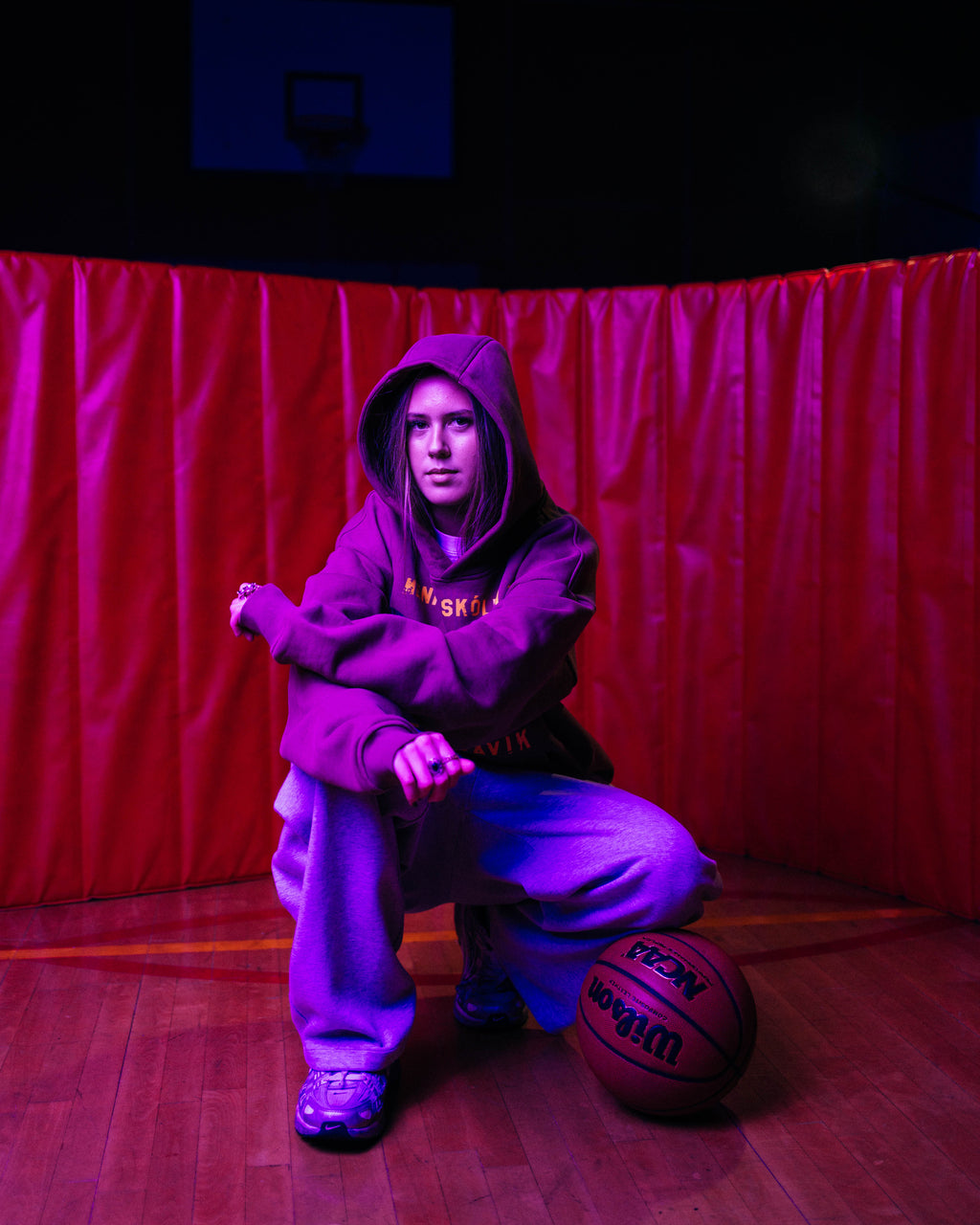 Brown Collegiate Hoodie - MR