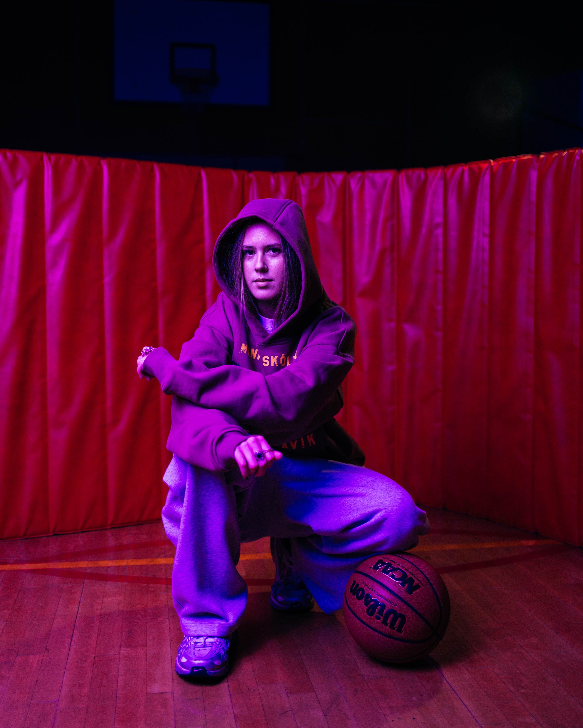 Brown Collegiate Hoodie - MR